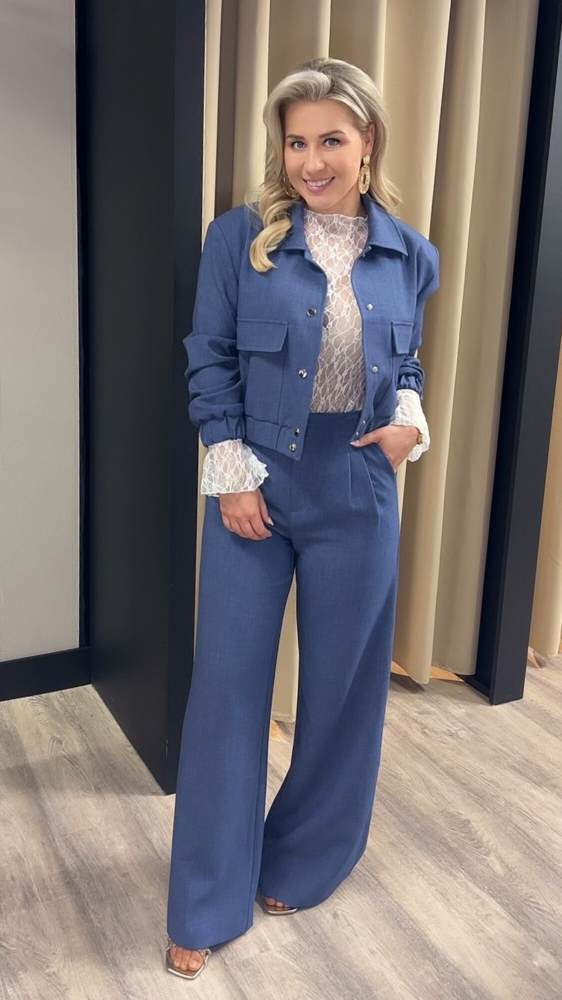 Pantalon Dorine Blue-0