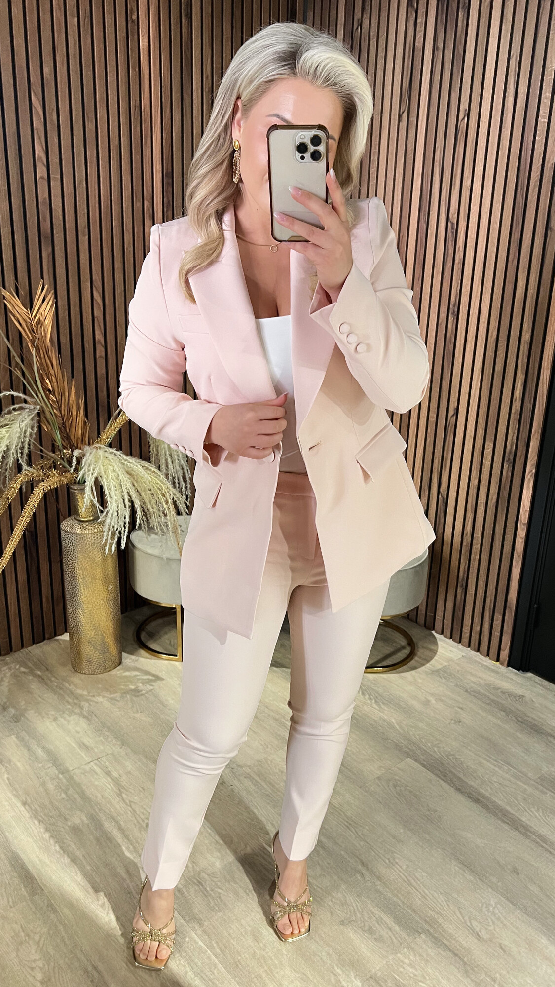 Pantalon Rosalie Zachtroze SALE-0