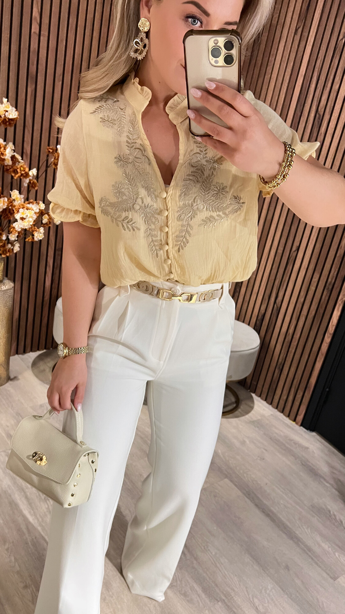 Blouse Bo Lightyellow-19305