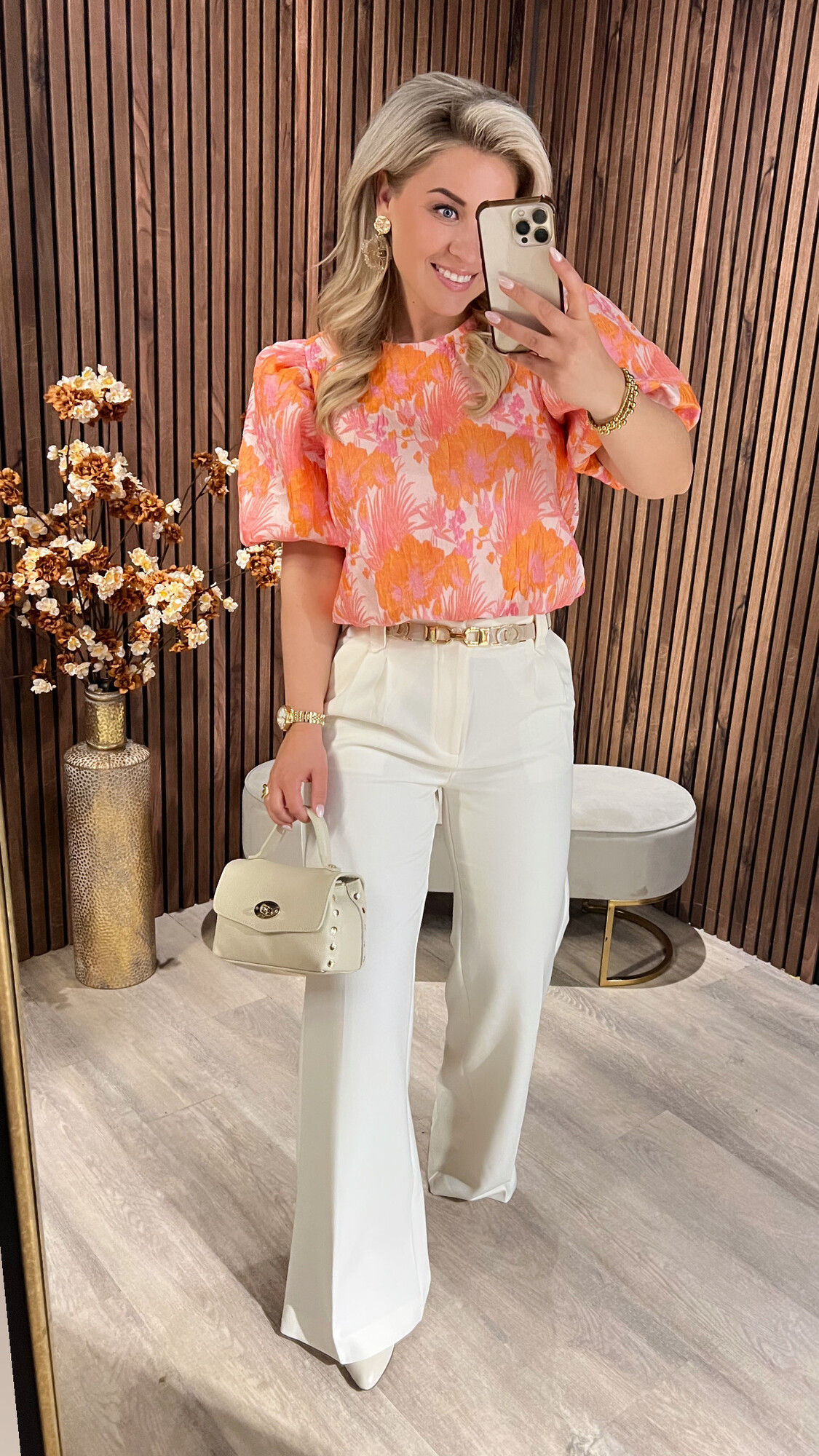 Top Joyce Pink-Orange SALE-19292