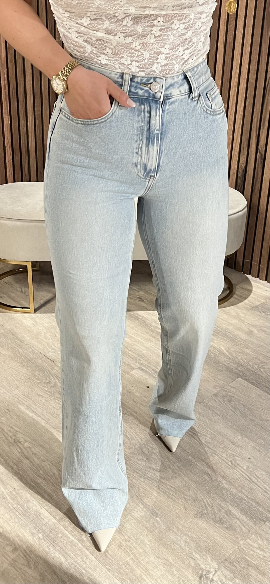 Jeans Tall Lightblue-0