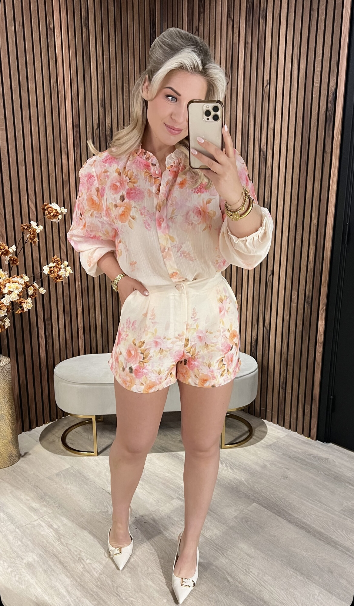 Set Denise Apricot SALE-0