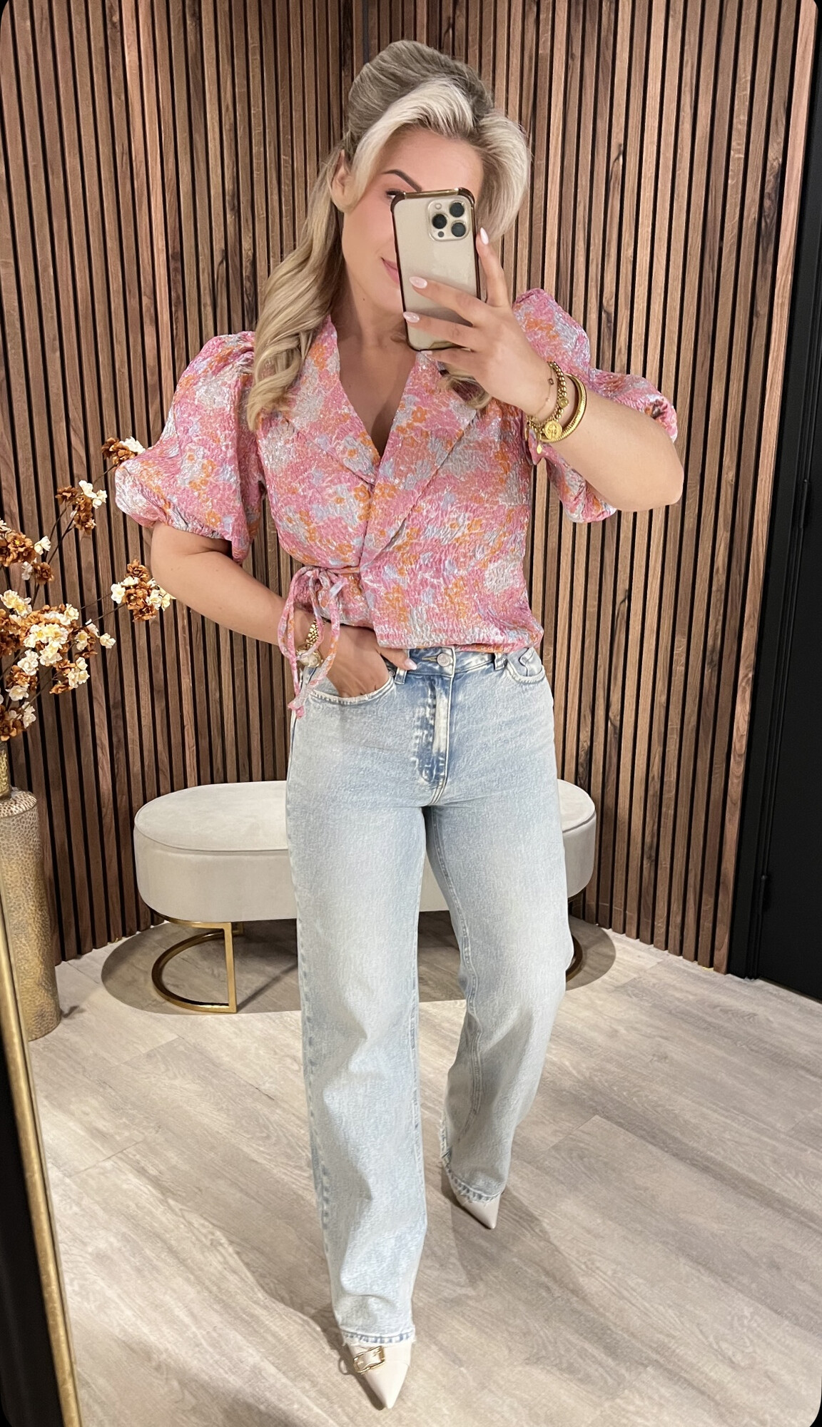 Blouse Kate Pink SALE-0