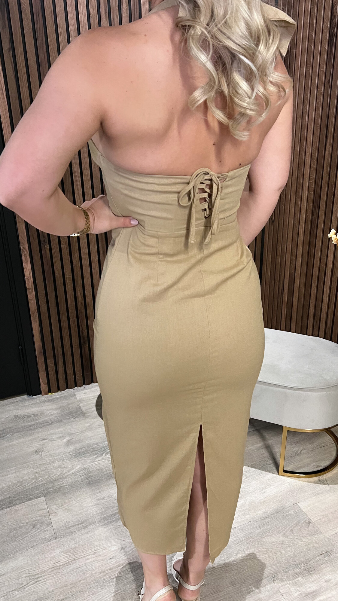 Dress Loua Brown-19403