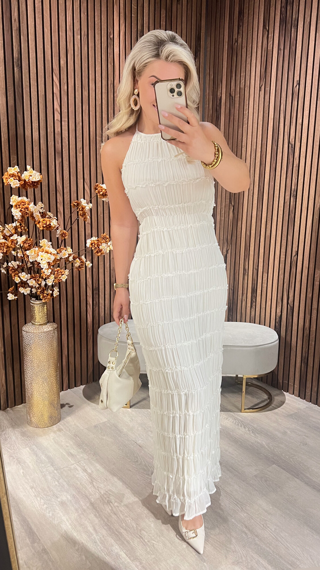 Dress Dunja Beige / SALE-0