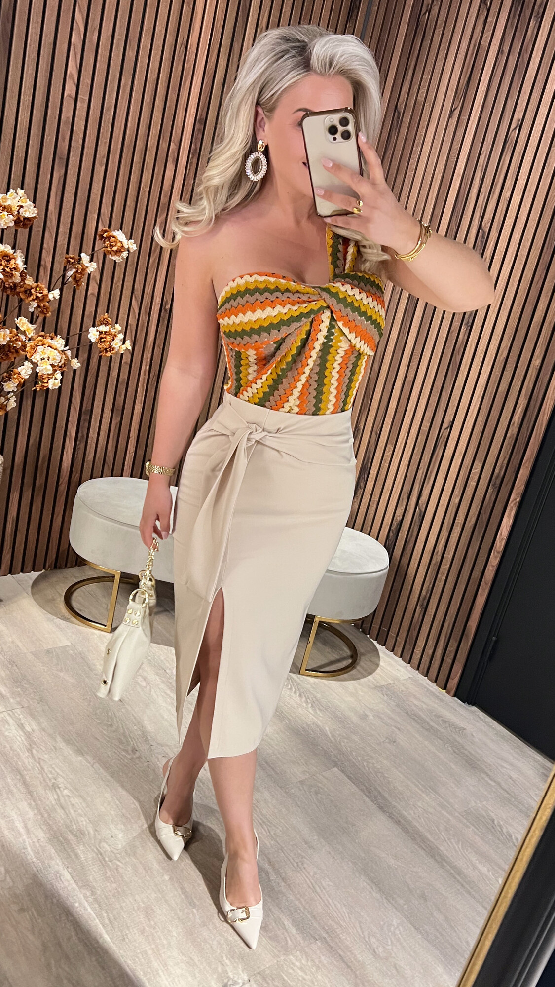 Skirt Long Beige SALE-0