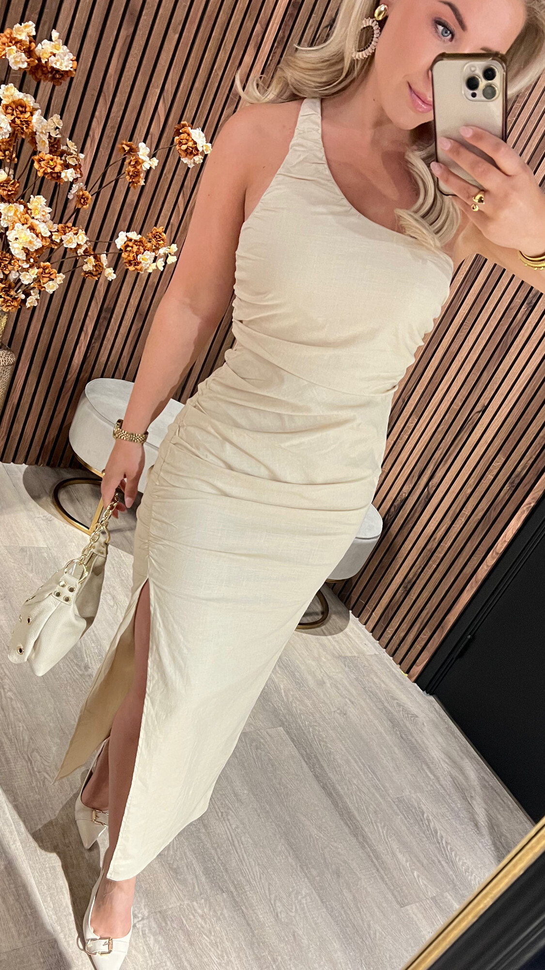 Dress Vera Beige SALE-19470