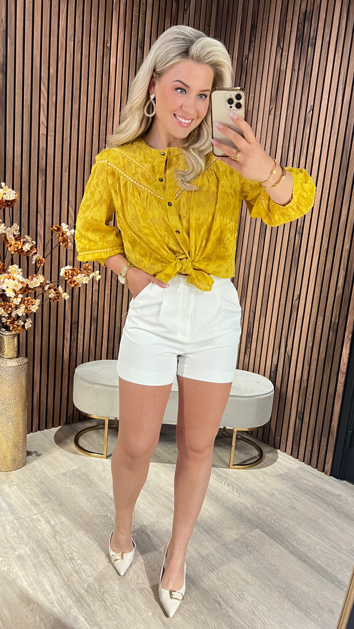 Blouse Lola Yellow SALE-0