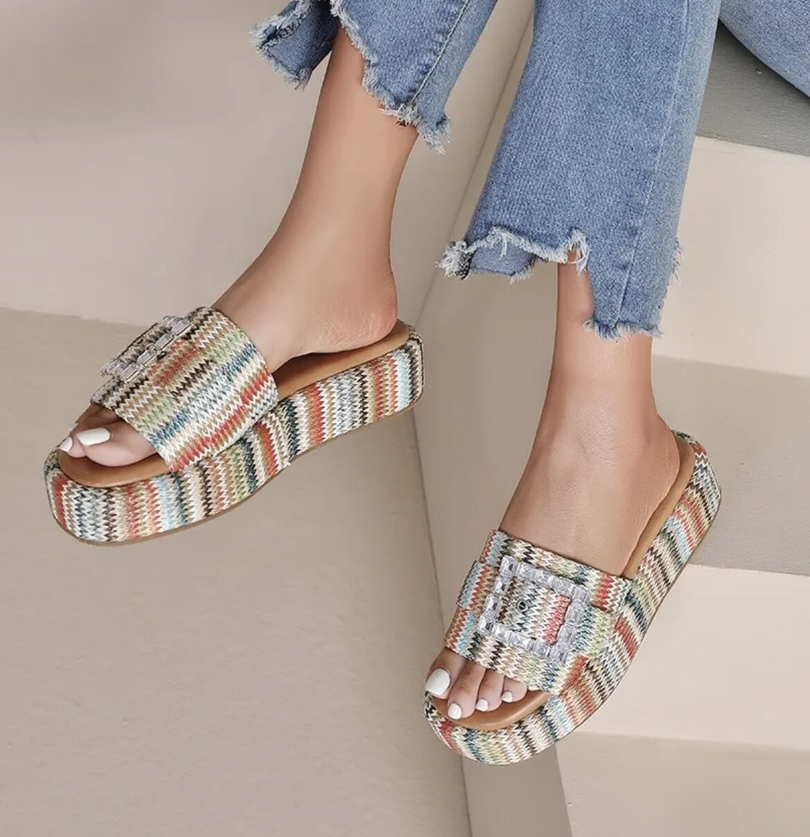 Slipper Plateauzool Colors SALE-0