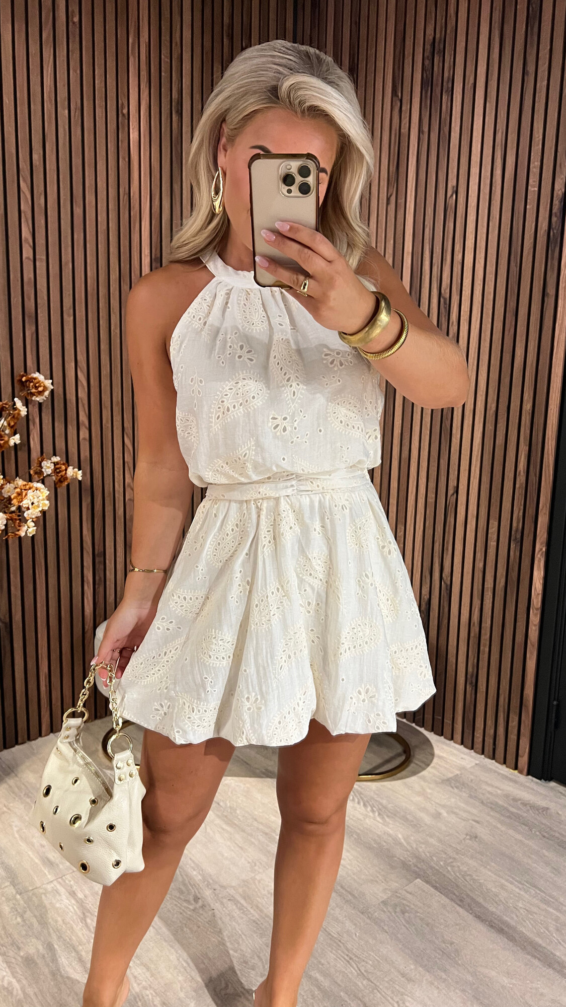 Dress Myna Crème SALE-19722