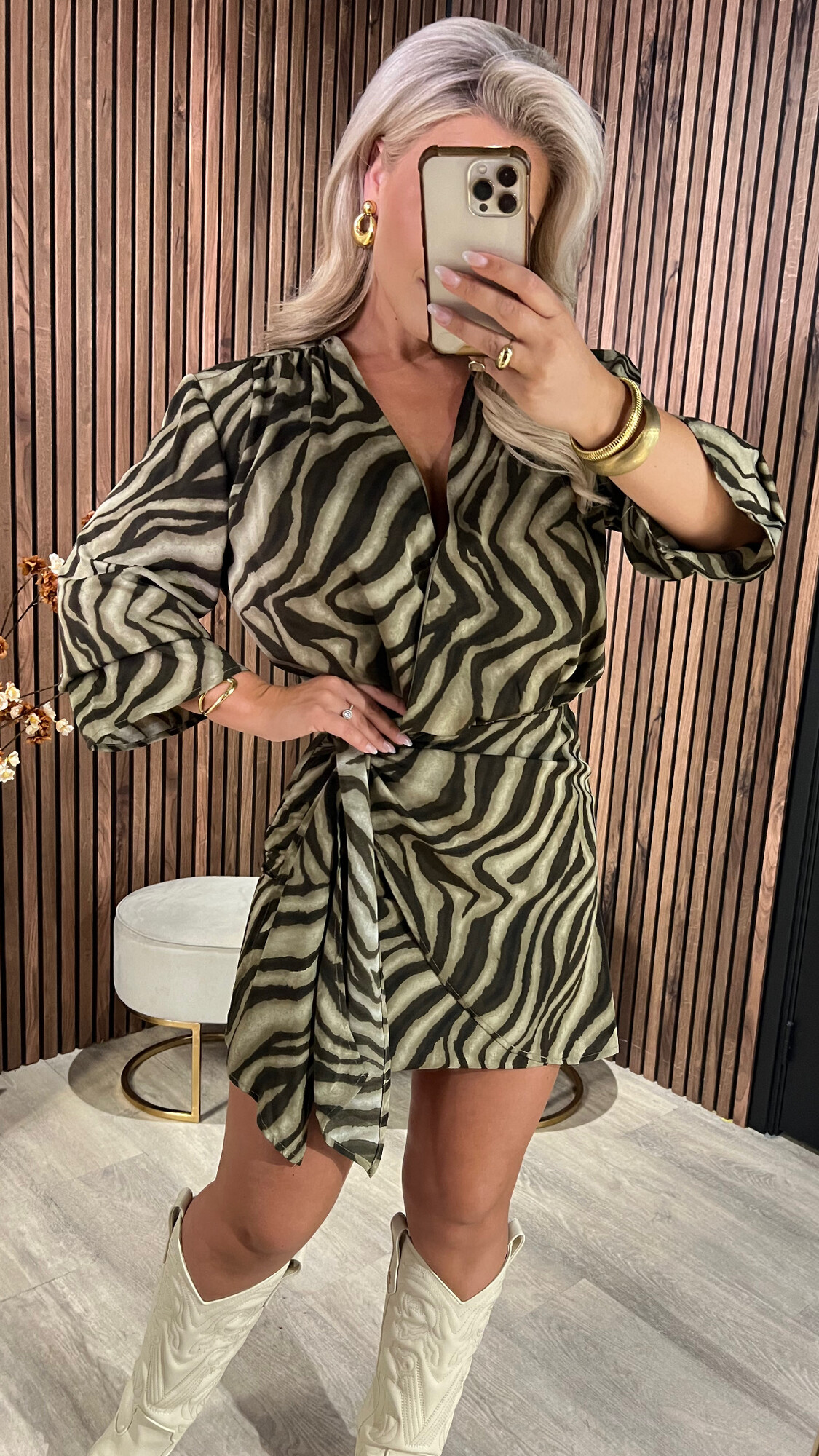 Dress Bo Kaki SALE-19871