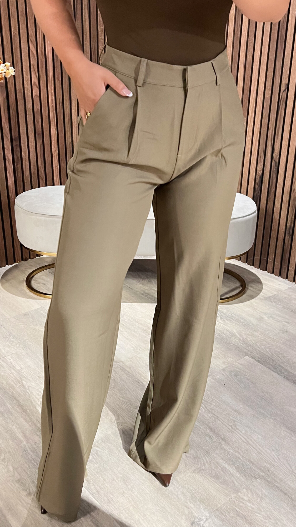 Pantalon Puck Camel-19979