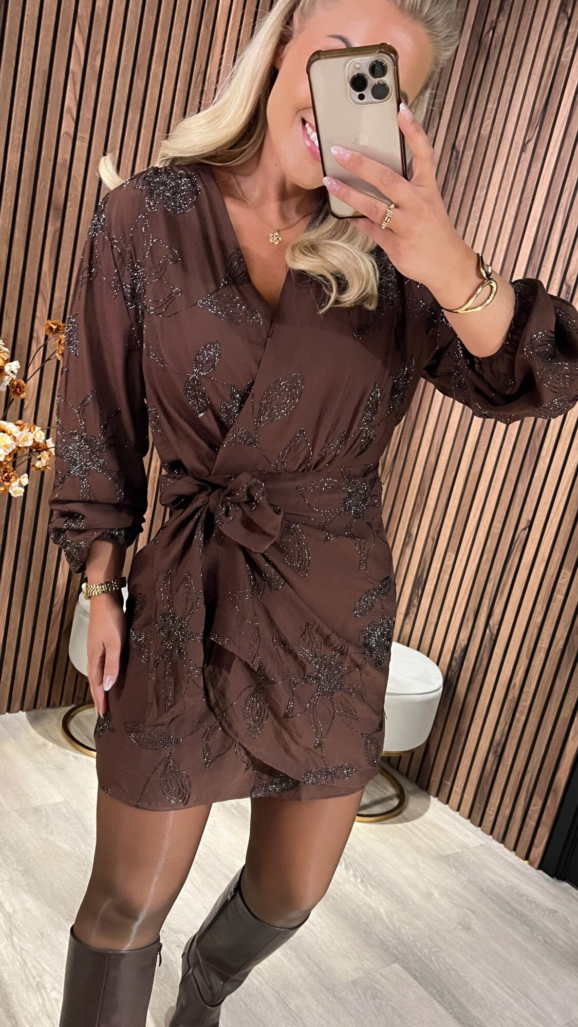 Dress Vera Brown-20087