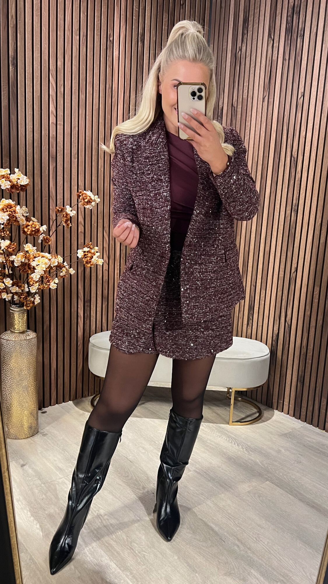 Colbert Fleur Bordeaux-0